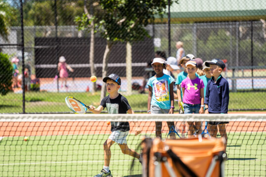 Led by our highly qualified tennis coaches, the clinics are an energetic way for kids to be outdoors, active and engaged with friends.